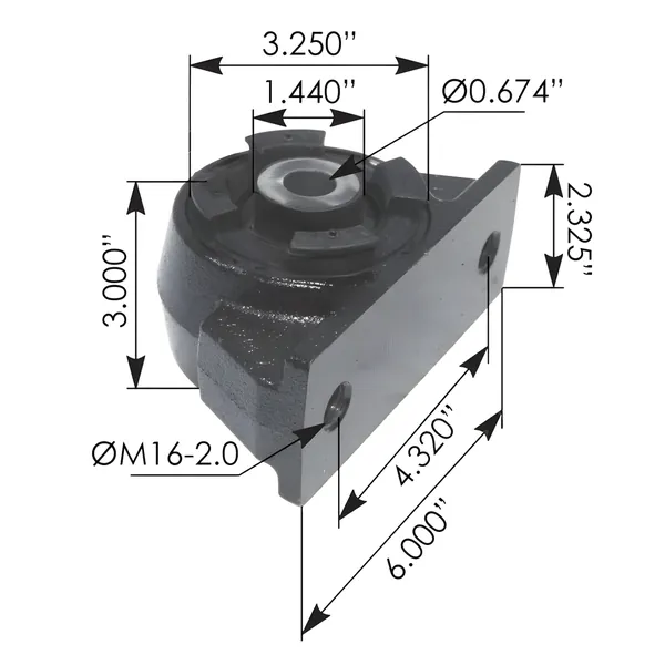 SOPORTE DE CABINA MACK 30QS-3479-M M17531