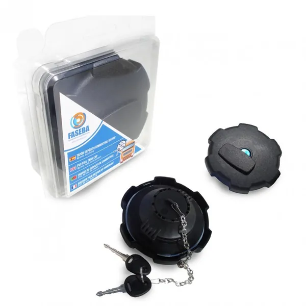 TAPA COMBUSTIBLE  C/LLAVE / CADENA 80 MM