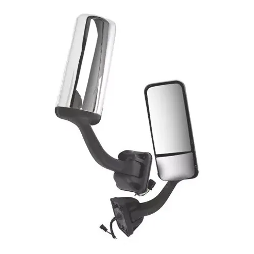 ESPEJO LATERAL COMPLETO CROMADO BRAZO NEGRO F