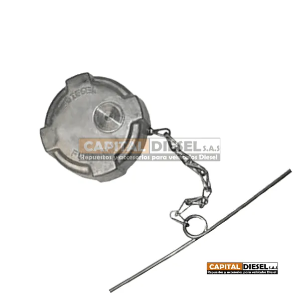 TAPA COMBUSTIBLE 2-1/2 CON LLAVE M2 106/112