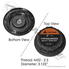 TAPA DE TANQUE REFRIGERANTE INTERNACIONAL 9200