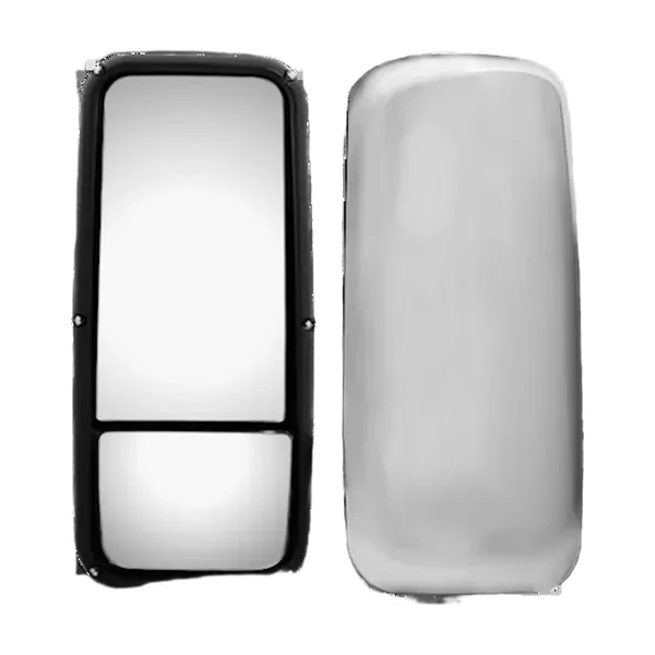 03 ESPEJO LATERAL PRINCIPAL CROMADO PARA KENWORTH T660, T800 ELECTRICO, DESEMPAÑADOR IZQ 1PC