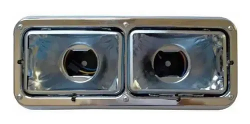 MARCO CROMADO FAROS DELANTEROR T800