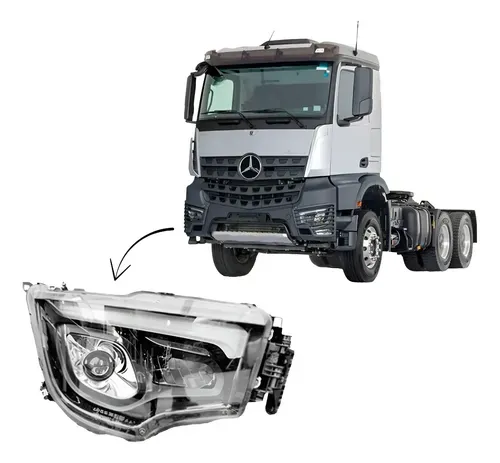 FARO DELANTERO MERCEDES AROCS LH