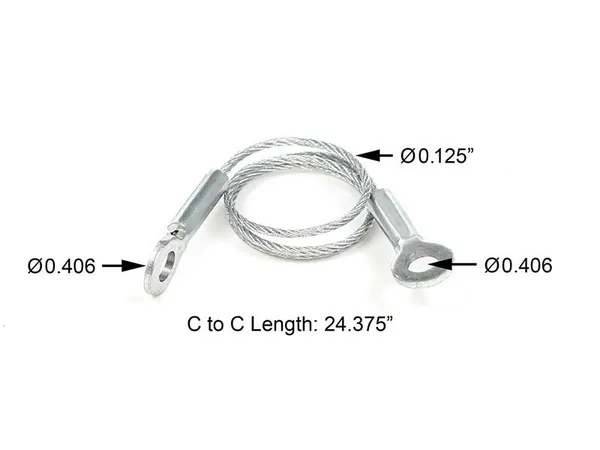 CABLE DE CAPOT FREIGHTLINER M2