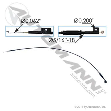 CABLE DE CAPOT FREIGHTLINER M2 36.375