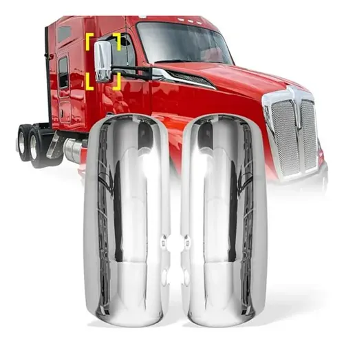 ESPEJO CAPOT CROMADO KENWORTH T880