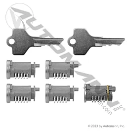 KIT CHAPA Y LLAVES KENWORTH T800 ANTIGUO 2 LLAVES