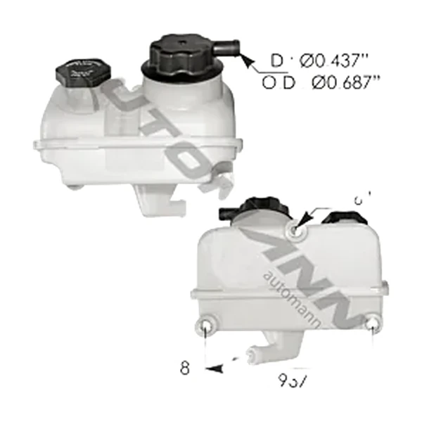 DEPOSITO DE HIDROLINA FREIGHTLINER M2.