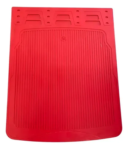 LODERA DE JEBE ROJO 24"X30" "MACK BLANCO