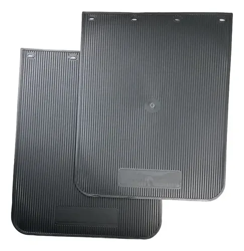 LODERA DE JEBE NEGRO 24"X30" "MACK BLANCO